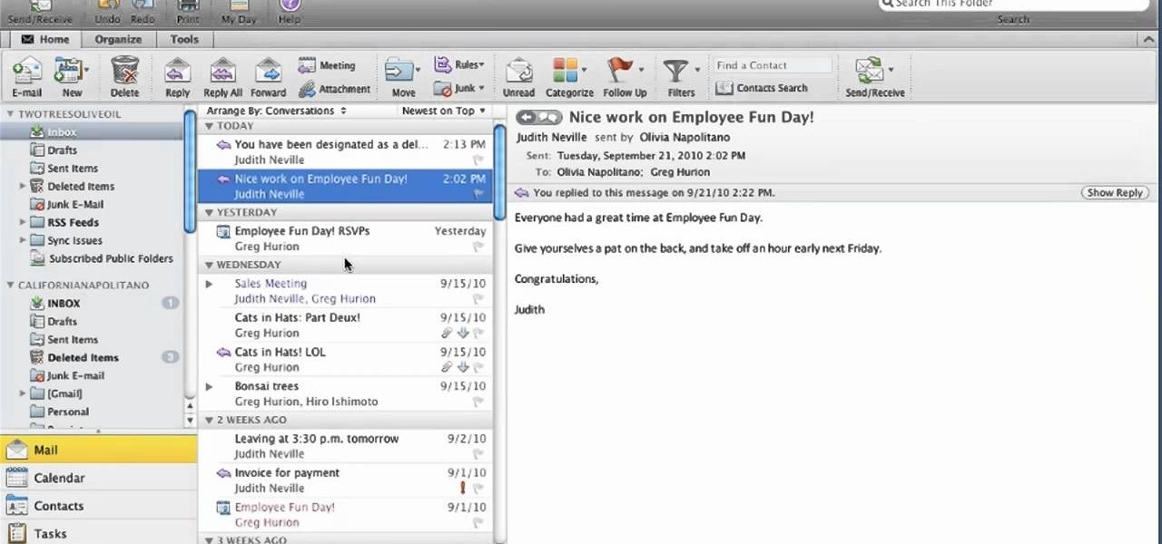 outlook for mac 2011